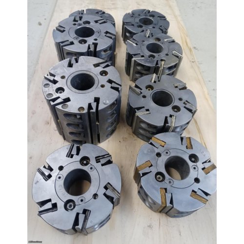 CABEZALES PARA MOLDURADORA - LARGO 6” - FLECHA 1-13/16" - FLECHA 2-1/8"